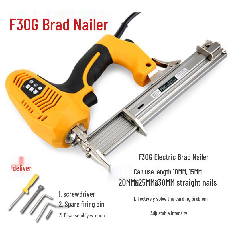 

Електричний цвяхозабивач подвійного призначення та степлер для деревообробки