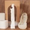 3D Religiöse Figur Silikon Kerzenformen für Epoxidharz Kerze Seife Herstellung Heimdekoration Temperaturbeständig