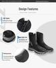 ZCCO 5mm Thickened Non-slip High-top Diving Boots for Snorkeling, Beach, and Fishing