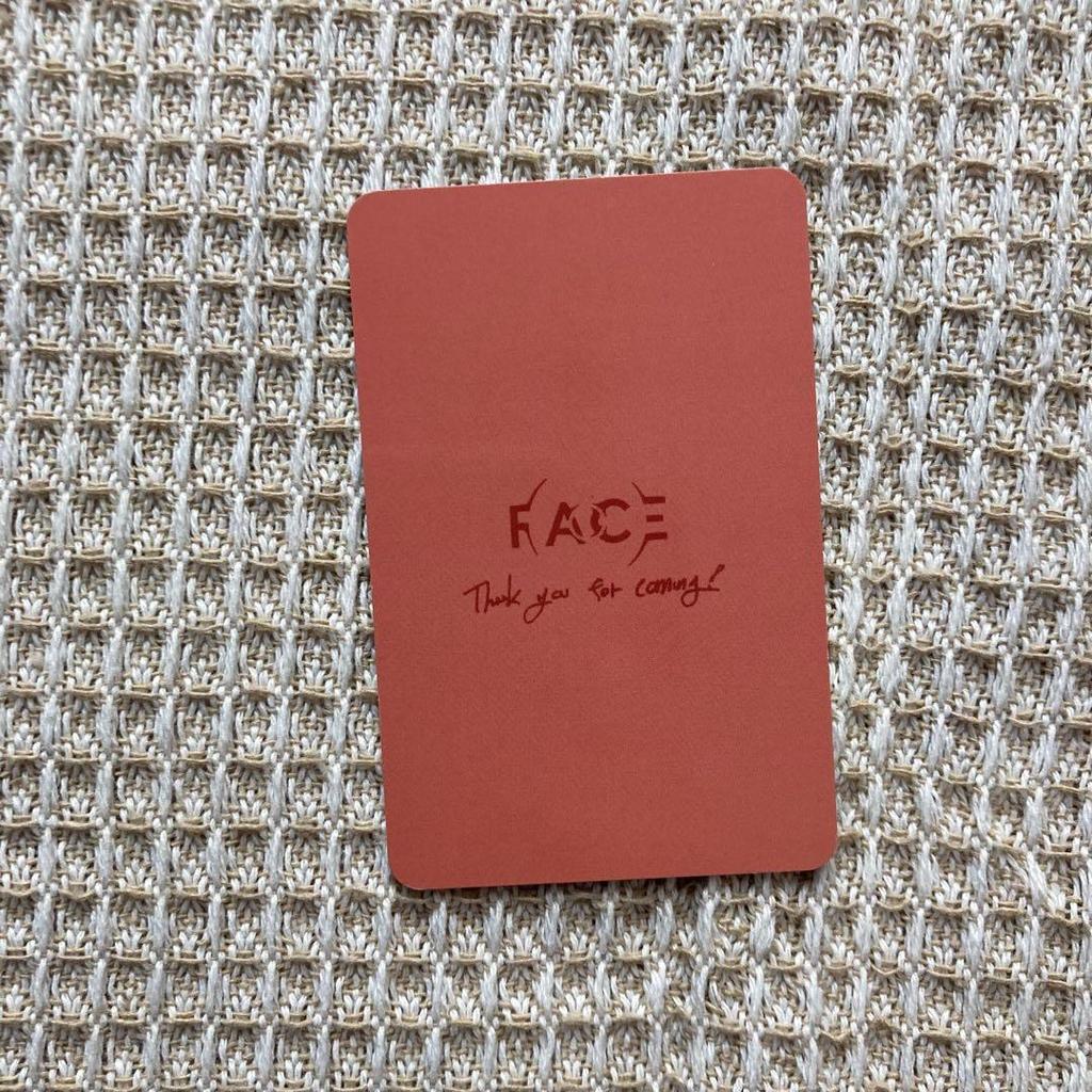 [USED] BTS JIMIN FACE Lakidro Limited Trading Card