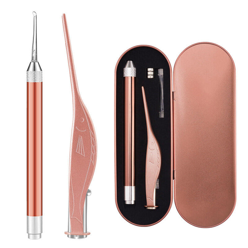 LED Earpick Tweezers Set Earwax Remover Earwax Remover DD-13235