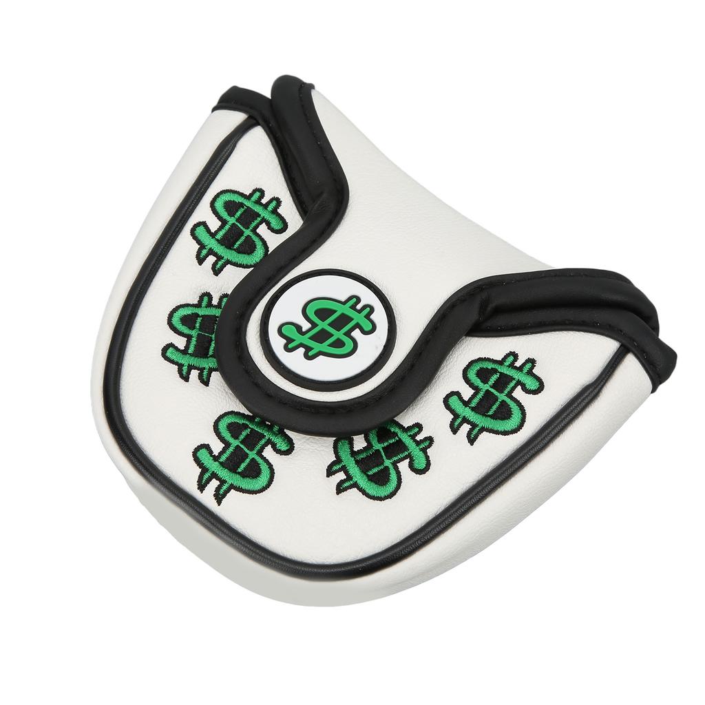 Putter Head Covers PU Leather Waterproof Sunscreen Putter Headcover      or with Magnetic Closure