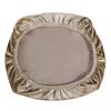 Stretch Velvet Covers Universal Stool Wedding Rome Decor Khaki