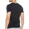 Nike Bawełniany T-shirt z okrągłym dekoltem i nadrukiem literowym, z krótkim rękawem, męski, topy, czarny BQ5095-018