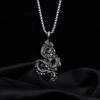 Vintage Men'S Stainless Steel Dragon Necklace Punk Hip Hop Necklaces For Men Stainless Steel Jewelry Party Anniversary Gift