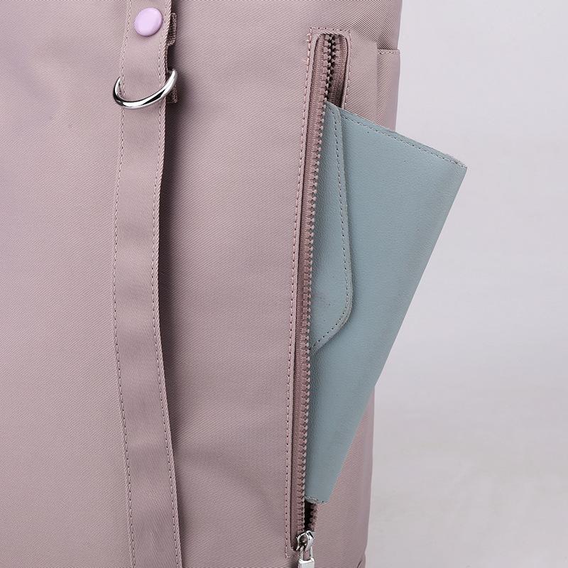 Tote bag women's new large-capacity commuter backpack multi-functional anti-splashing nylon shoulder bag portable backpack