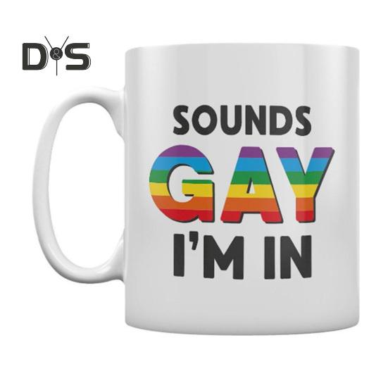 

Райдужна чашка, що змінює колір при нагріванні, 11 унцій. Я гей. Смішна груба чашка. Повідомлення проявляється при нагріванні. Креативна керамічна кавова чашка. Найкращий оригінальний подарунок-прикол на день народження, весілля. B