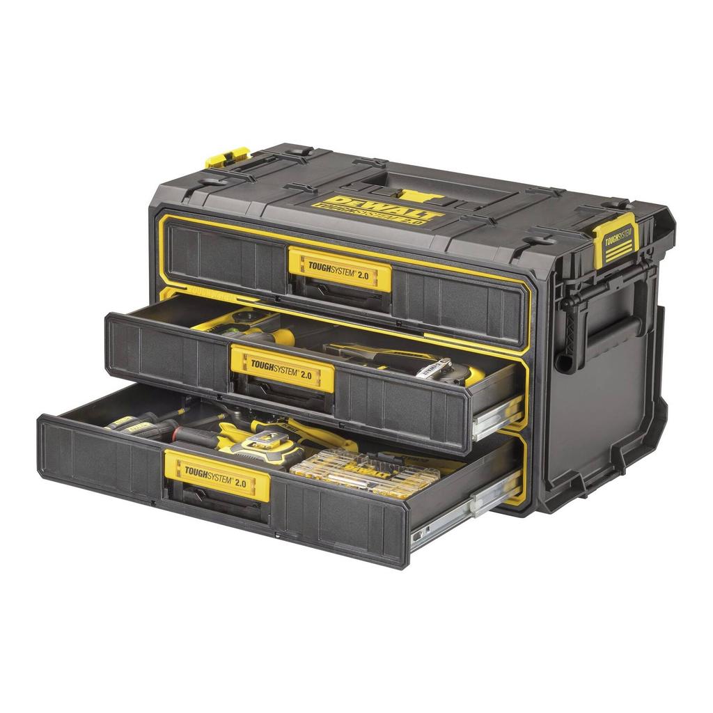 Dewalt ABS Plastic 3 Tier Tool Box