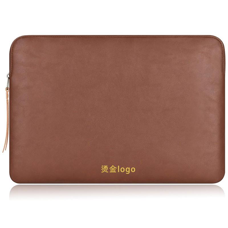 Slim PU Laptop Sleeve MacBook Air M4 13-14 Inch Pro 15 Shockproof Inner Case Urban Minimalist Design Unisex