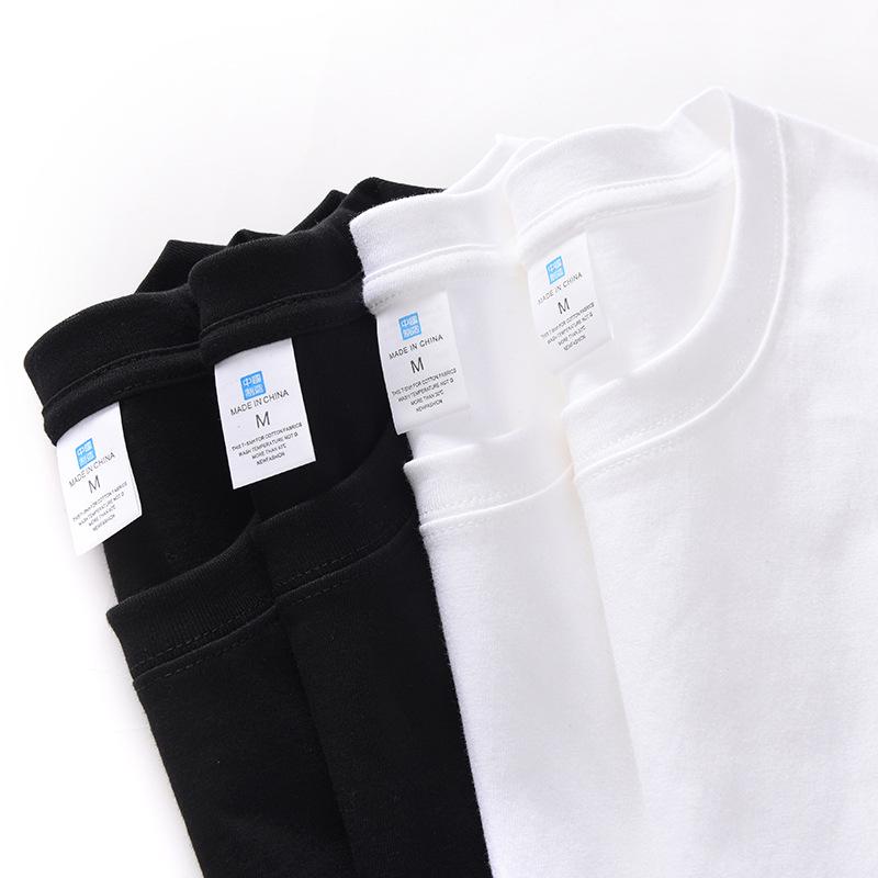 Versatile Youthful Short-Sleeve Pure Cotton T-Shirt - Summer Collection in Black, White, Beige, Pink