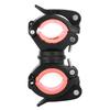 Black Multi Purpose 360 Degrees Rotatable Bicycle Flashlight Mount Clip Bike Front Light Fixed
