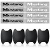 Car Door Sticker Carbon Fiber Scratches Auto Handle Protection Film For Ford Mustang Spoiler Shelby GT 350 500 Cobra E Focus 2 3 MK3 Kuga