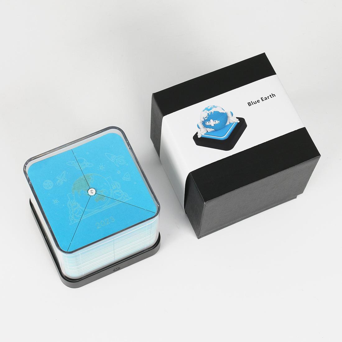 3D Настольный Календарь 2024 Блокнот Paper Art Креативный Настольный Календарь — фото 5