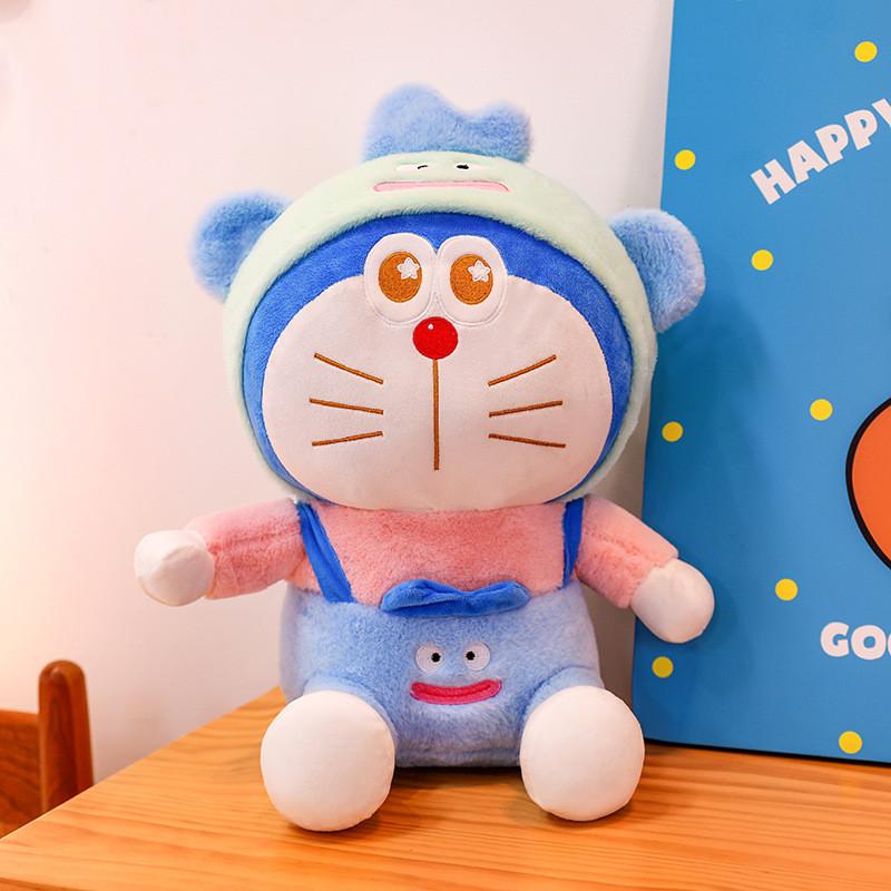 Doraemon Rabbit Plush Toy Cartoon Stuffed Doll Room Sofa Decoration Kids Gift