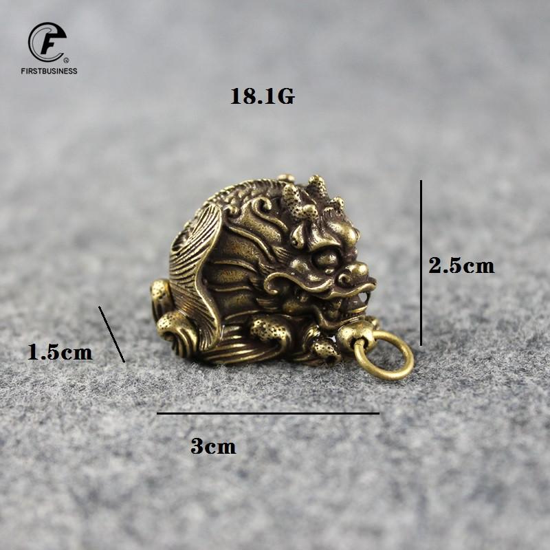 Feng Shui Brave troops Money LUCKY Fortune Wealth copper pixiu animal Coin Home Office Decoration Tabletop Ornaments Lucky Gift