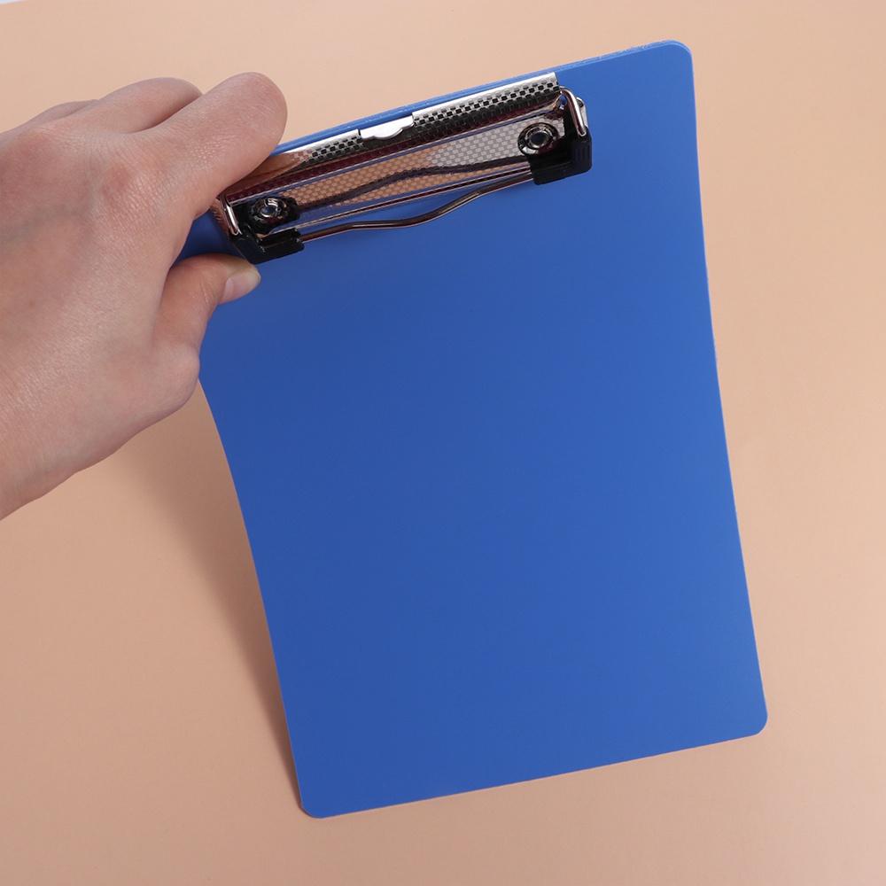 Document Folder A4 Paper Organizer With Low Profile Gold Clip File Folder Board Clamp  Menu Data
