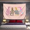 Colorful Ducks with Leopard Patterns Pattern Wall Hanging Tapestry Decorative Tapestry Home Decor for Bedroom and Living Room