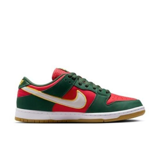 Nike SB Dunk Low PRM Seattle Supersonics Fire Red FZ1287-300 Men's Size