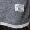 Tucano Men's Faux Two-Piece Round Neck Warm Sweater