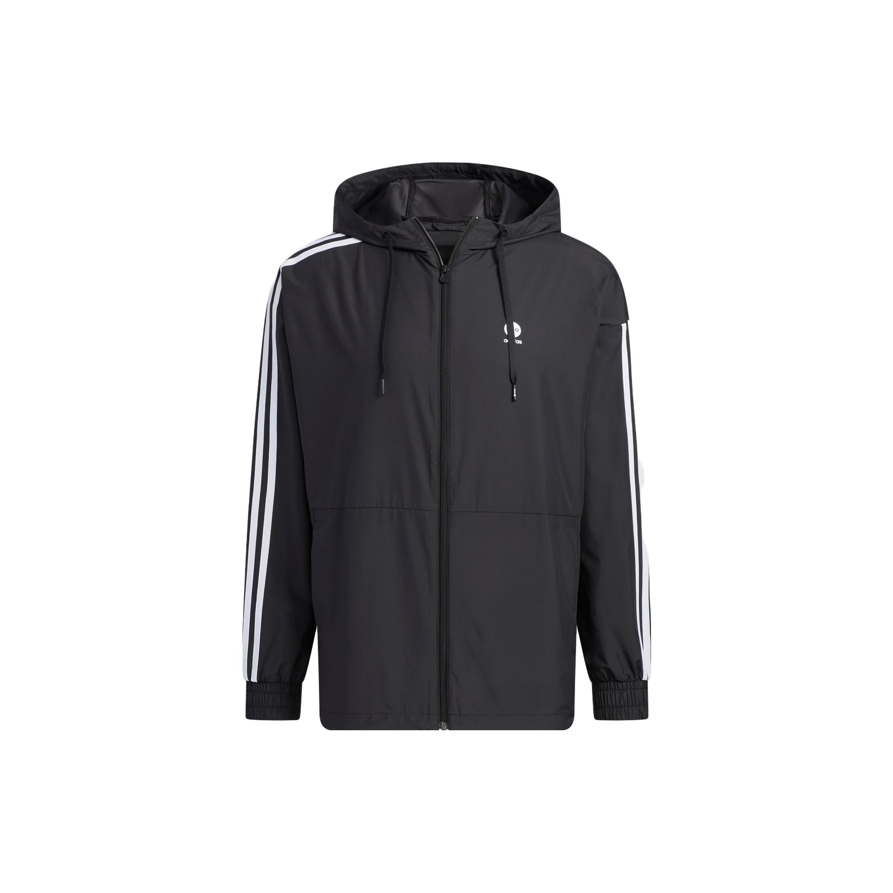 adidas neo Essentials Windbreaker Jacket  Black  Men s IA4962 L