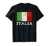 Men Women T Shirt More Design Italy Flag Vintage Italian design Italia TShirt Map Tops 100 Cotton  Tees