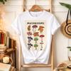 Mushroom Season Graphic T Shirt Unisex Vintage Autumn Forest Fungi Tee Cottagecore Wild Mushroom Lover Short Sleeve Casual Tops