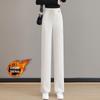 Woodpecker Women's High-Waist Fleece Lined Wide-Leg Pants Autumn/Winter 2025