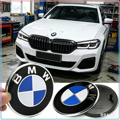 1Pcs Hood Trunk Emblem 74/82mm Auto Front Rear Badge Logo For E46 E90 E60 F30 F10 G20 G30 G32 G11