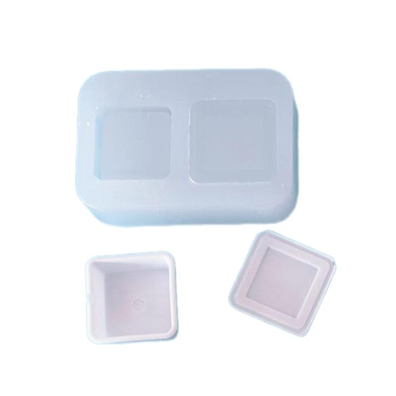 Mini Dessert Tray Plate UV Resin Mold for Parties and Gatherings Miniature Food