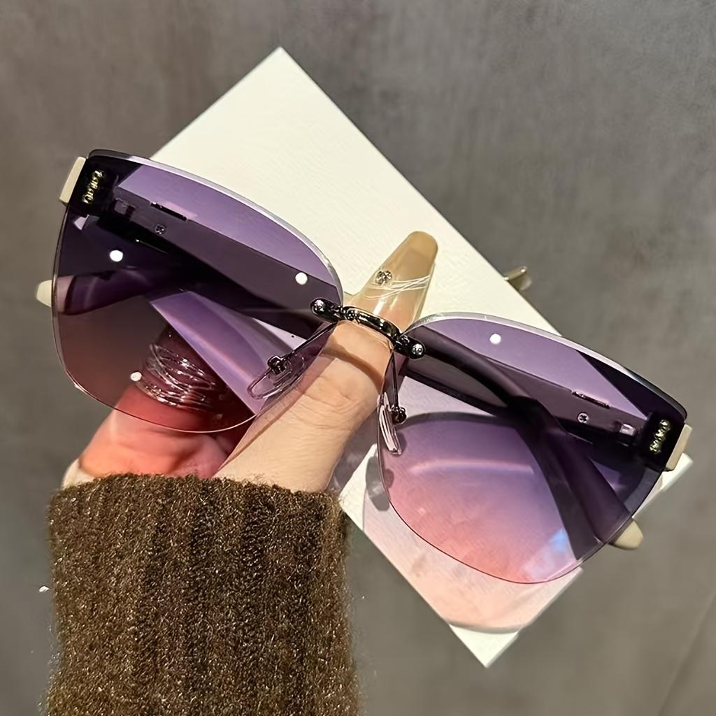 2026 New Fashion Rhinestone Sunglasses UV400 Protection Chic Style Luxury Korean Sun Glasses Women Fine Shiny Frame Trendy Shades