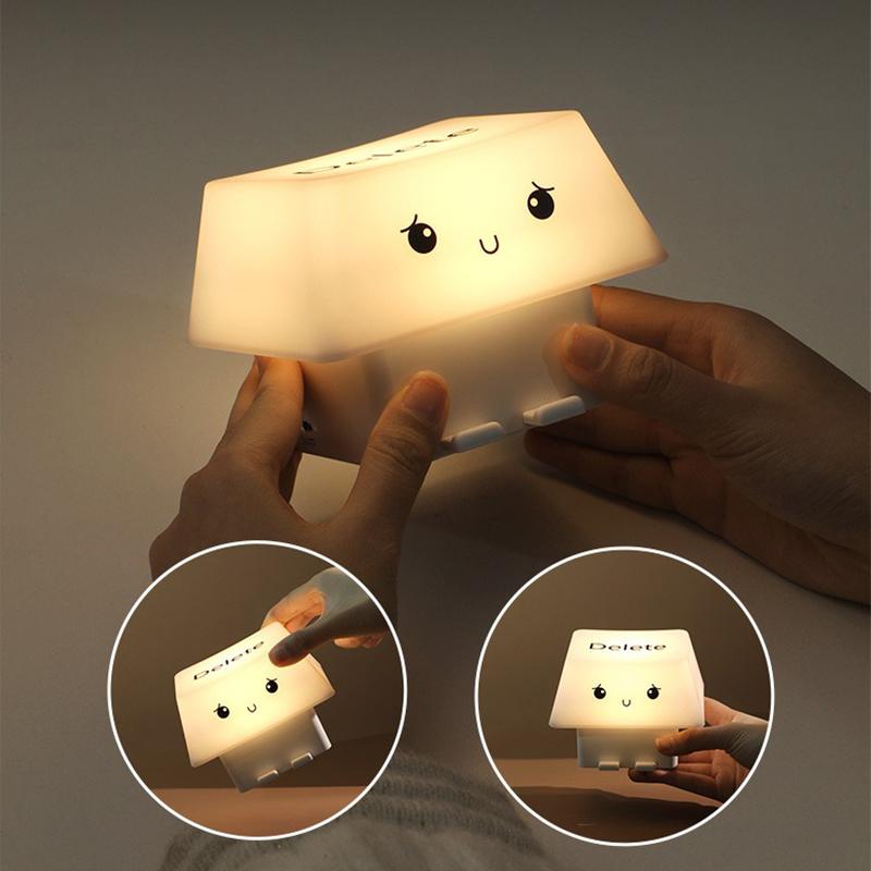 LED Night Lights Bedside Table Lamp Room Decoration USB Rechargeable Led Lamp Decor Holiday Baby Bedroom For Birthday Gift