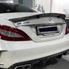 For Mercedes CLS Class W218 C218 CLS63 AMG 2012-2017 R Style Carbon fiber Rear  Wing Trunk  Boot Cover Car Styling Spoiler