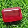 70.00 Ct Heated Ceylon Red Ruby Emerald Cut Faceted Loose Gemstone