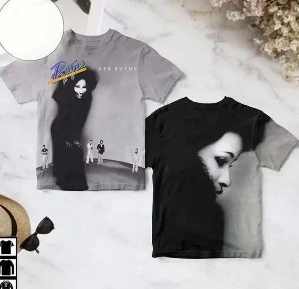 Rufus Featuring Chaka Khan Ask Rufus Album AOP 3D T-shirt XXL