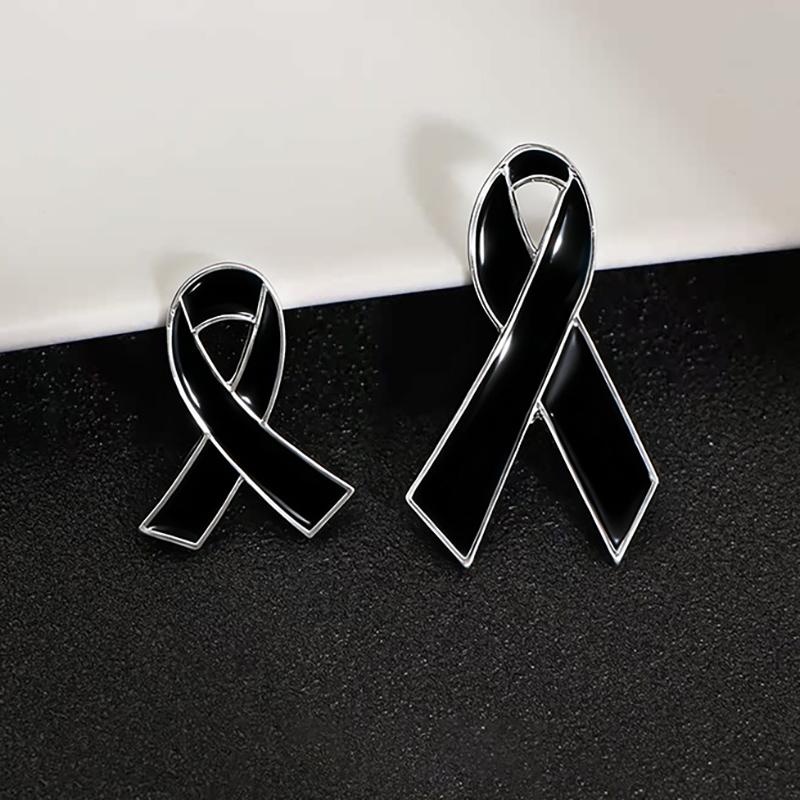 Černé mašličkové slitinové brože s olejovou glazurou pro ženy klopový odznak módní šperky doplňky k obleku oděvní doplňky dárek