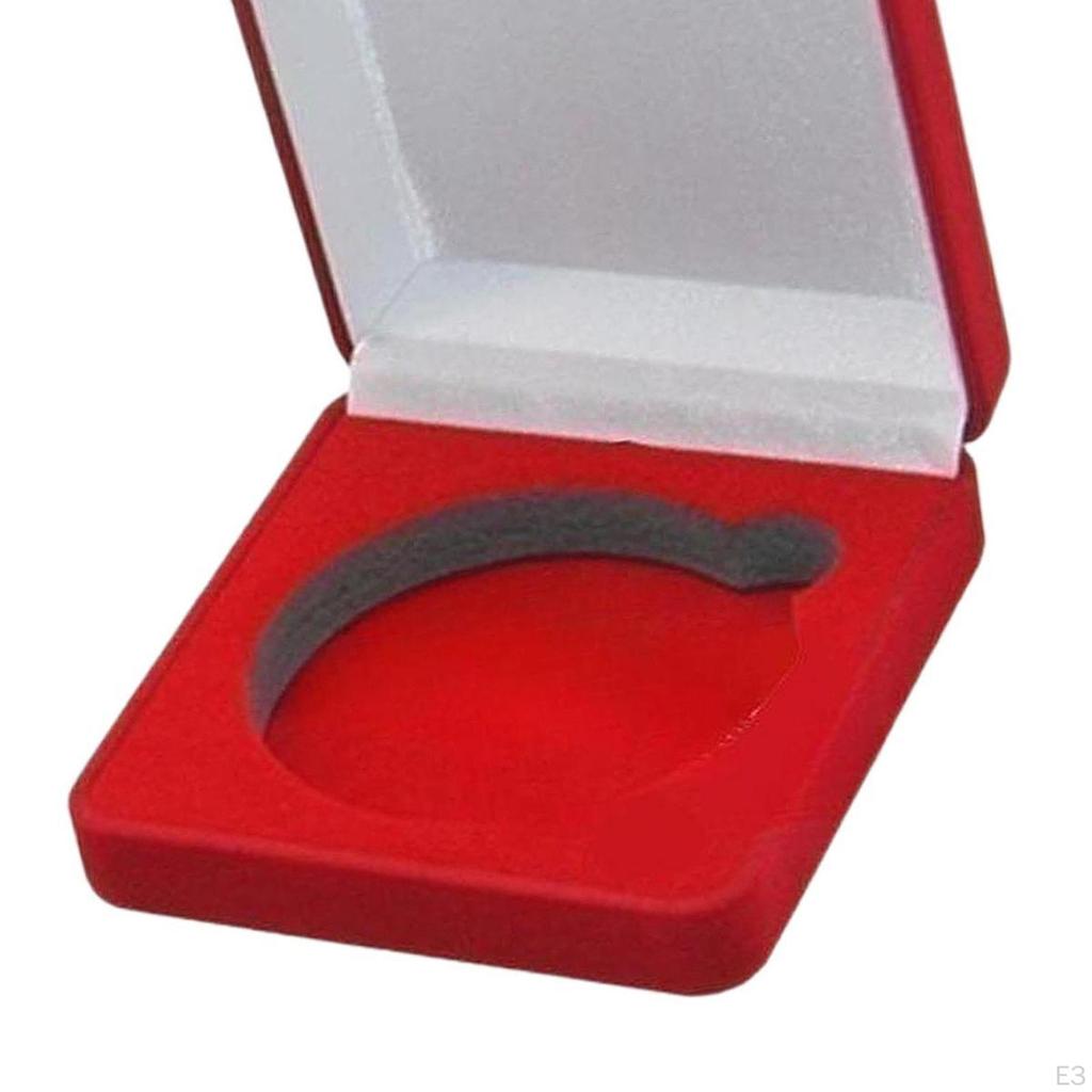 Presentation Display Box Collectors Gifts Collection Case Storage for Pins Exhibitions