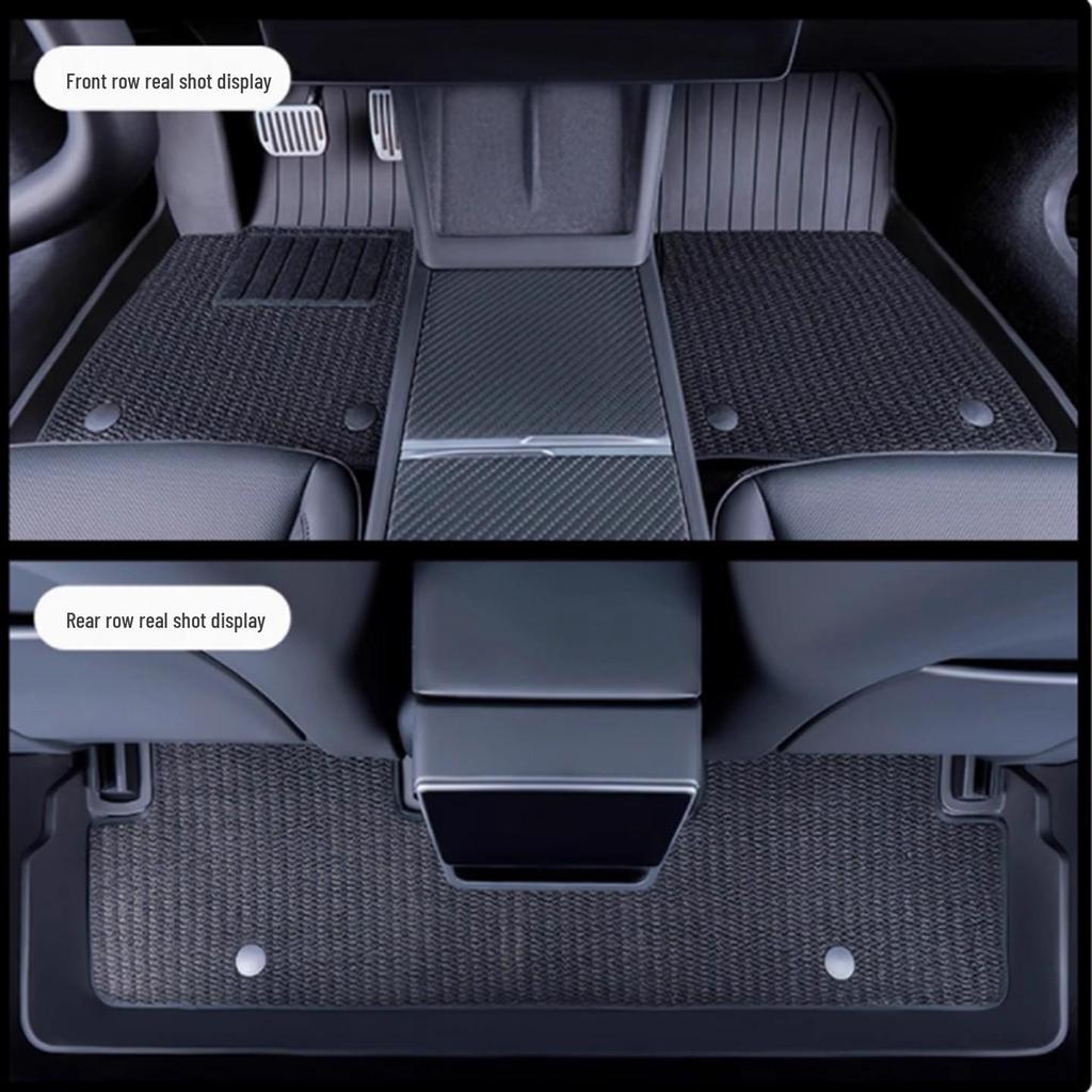 Custom TPE Floor and Trunk Mats for Tesla Model 3 & Y