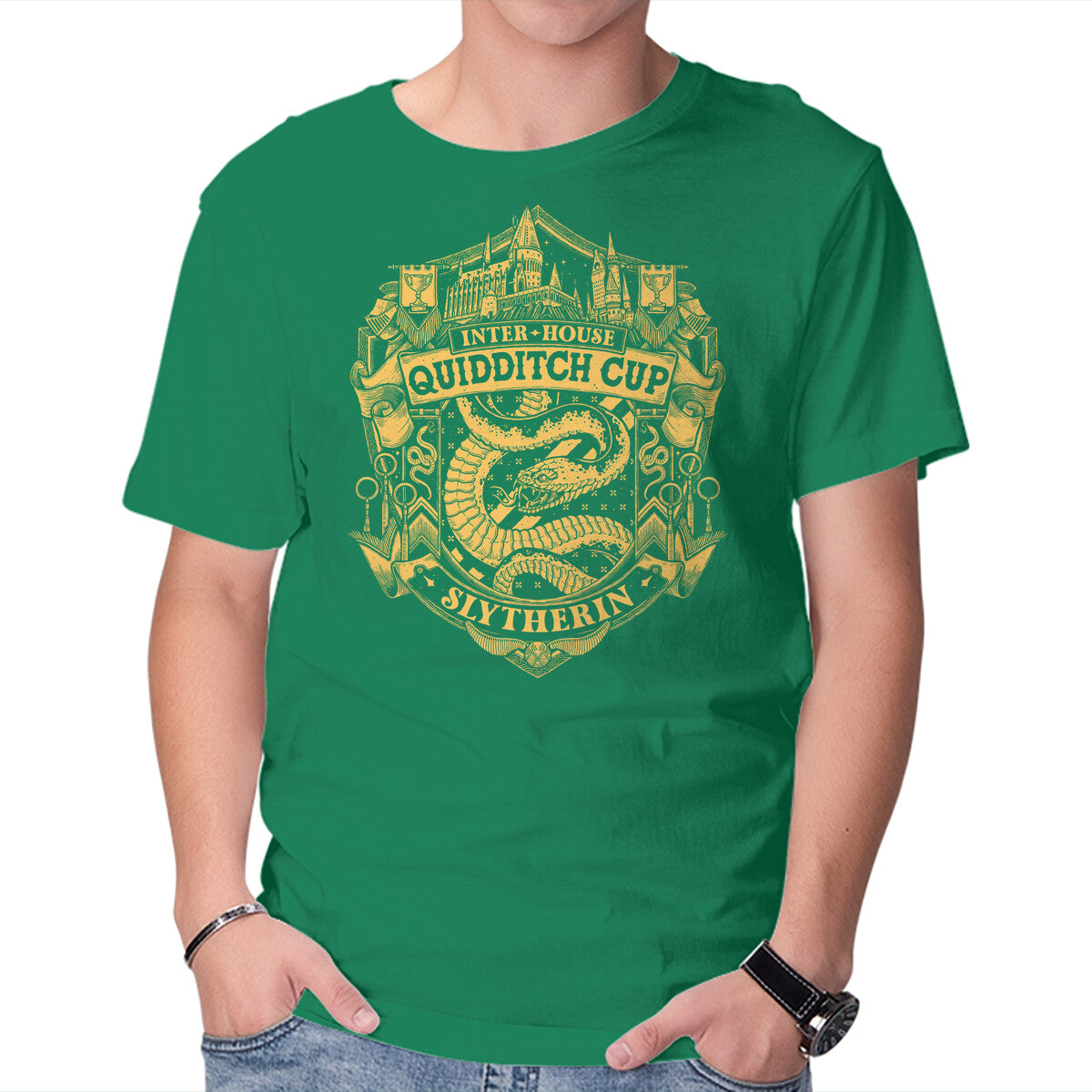 Unisex Crew Neck T-Shirt The Cunning Ones Graphic Short Sleeve Casual Tee XL