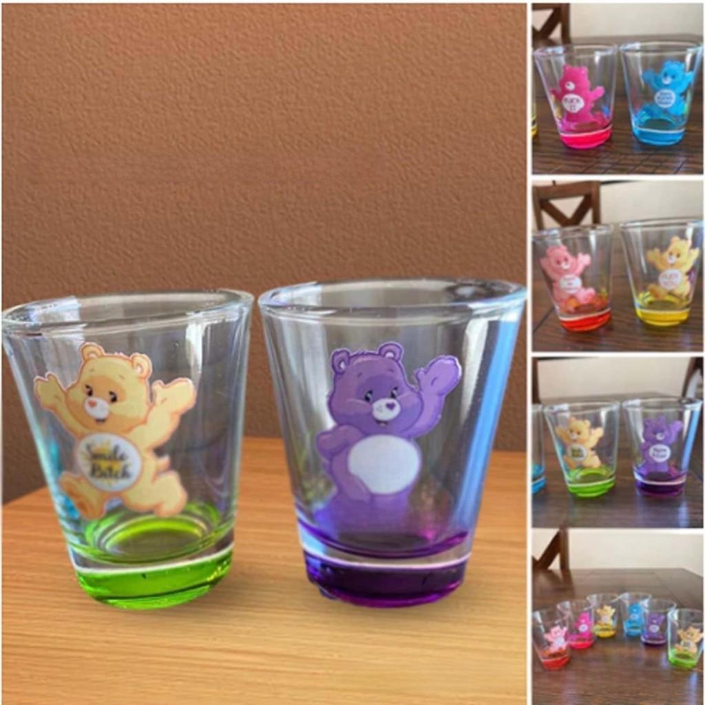 Care Bears Shot Set With Glass Material Perfect For Collectors And Gifting