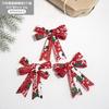 Decorative Christmas Cabinet Bowknot Sturdy and Fade Resistant Portable Accessory for Indoor Designers Daily Use