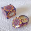 Retro Tin Can Soy Wax Candle with Plant Fragrance - Scented Candle Wedding Favor