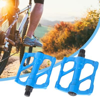 1 Paar Fahrradpedale, hohe Festigkeit, ausgehöhltes Design, breite Kompatibilität, 3 abgedichtete Lager, flache Fahrradpedale