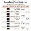 Random Color 2.5-6.5mm Crochet Hook Luminous Knitting Tool  Household