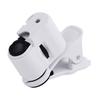 Pocket Mobile Phone Microscope 60X-Zoom LED Clip Loupe Microscope with UV Currency Detector Jewelry & Antique Evaluating