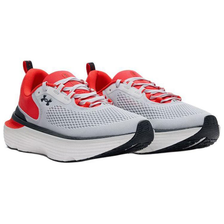 Under Armour HOVR Infinite Elite 2 Halo Grey Racer Red Men 3028169-019