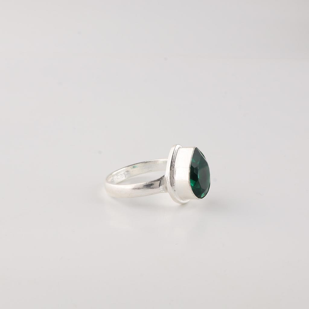 Chrome Diopside Gemstone 925 Sterling Silver Handmade Jewelry Women Ring For Gift RR-76-21