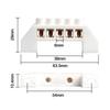 Brass Zero Row Multi-specification With Hole Screw Brass Terminal Block Grounding Terminal Block Power Distribution Cabinet
