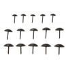 50 buc sau 20 buc Cuie Tapiterie Vin Bijuterii Cutie Lemn Cutie Cadou Mobilier Canapea Pantof Ușă Cuie Decorative Stud Pushpin 11/16/19mm