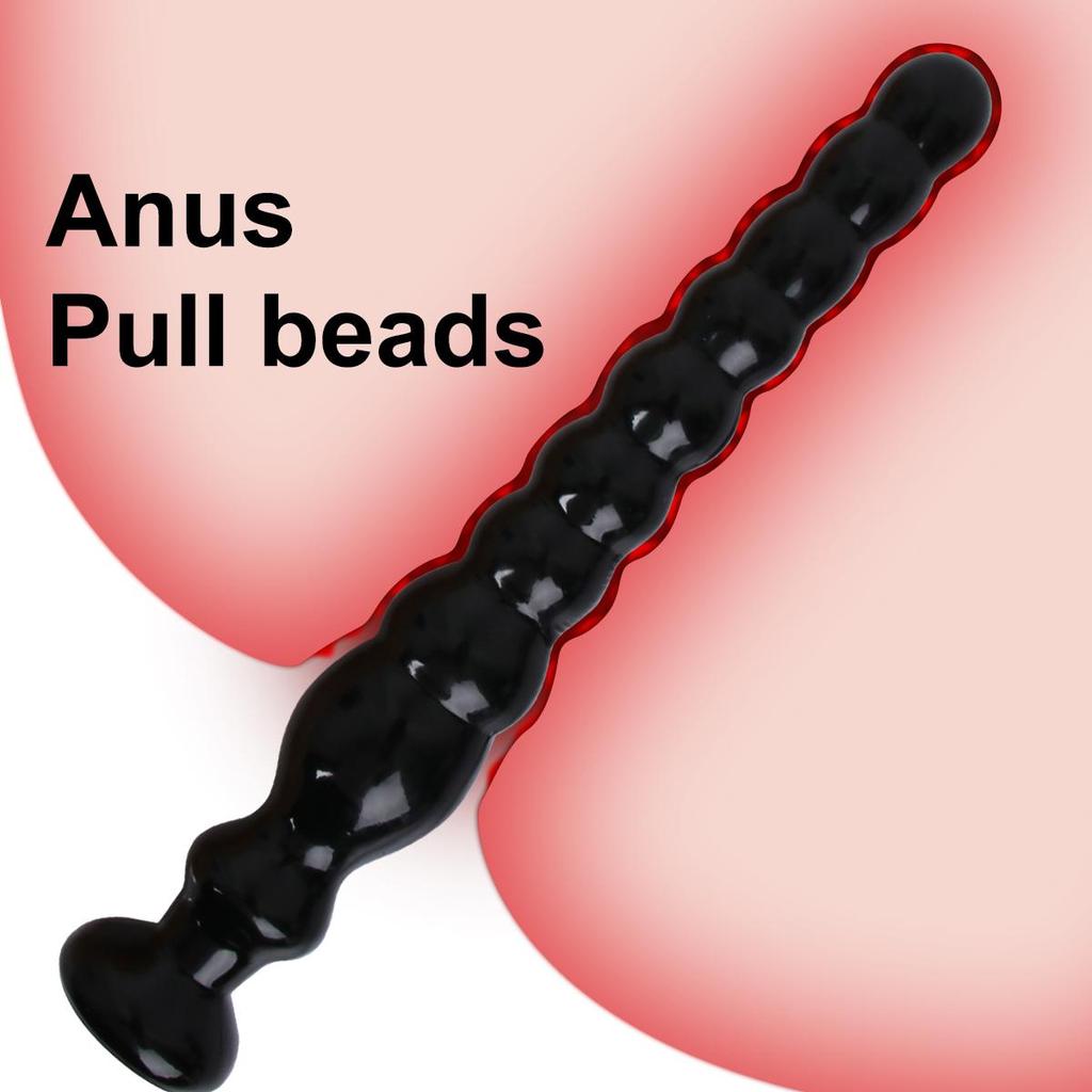 Anus Backyard Beads Anal Balls Long Anal Plug With Suction Cup Prostata Massage Butt Plug Sex Toys for Women Men Adults Products
