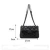 Damestas van KG Sewing Fashion met ketting, schoudertas, crossbodytas van PU-leer.